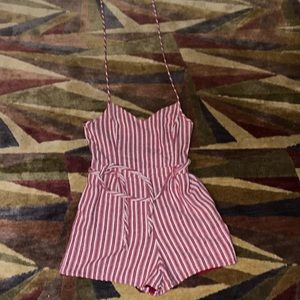 Hollister women’s romper size M .